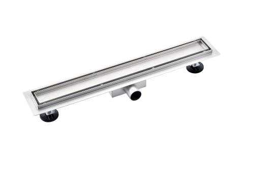 AREZZO design 2in1 700 mm-es rozsdamentes acél folyóka